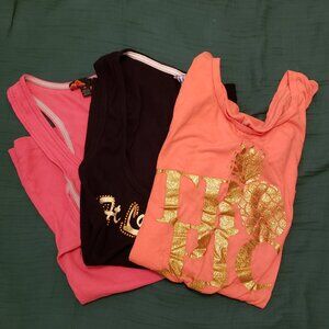 Lot of 3 Women's Size Medium Tank Tops - Express, Forever 21, Ocean Blue